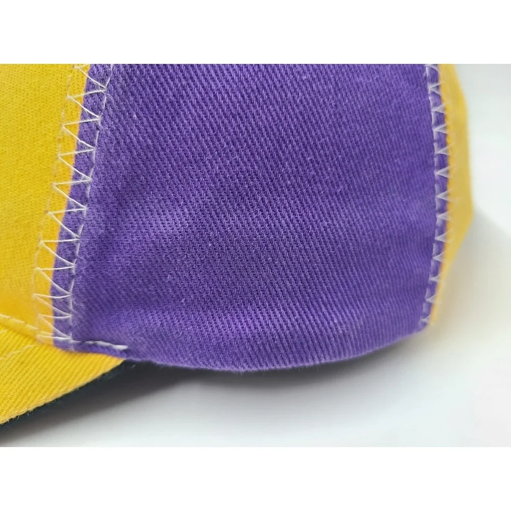 Vintage Youth‎ Los Angeles Lakers Kobe Bryant #8 Drew Pearson Hat Cap NBA Yellow
